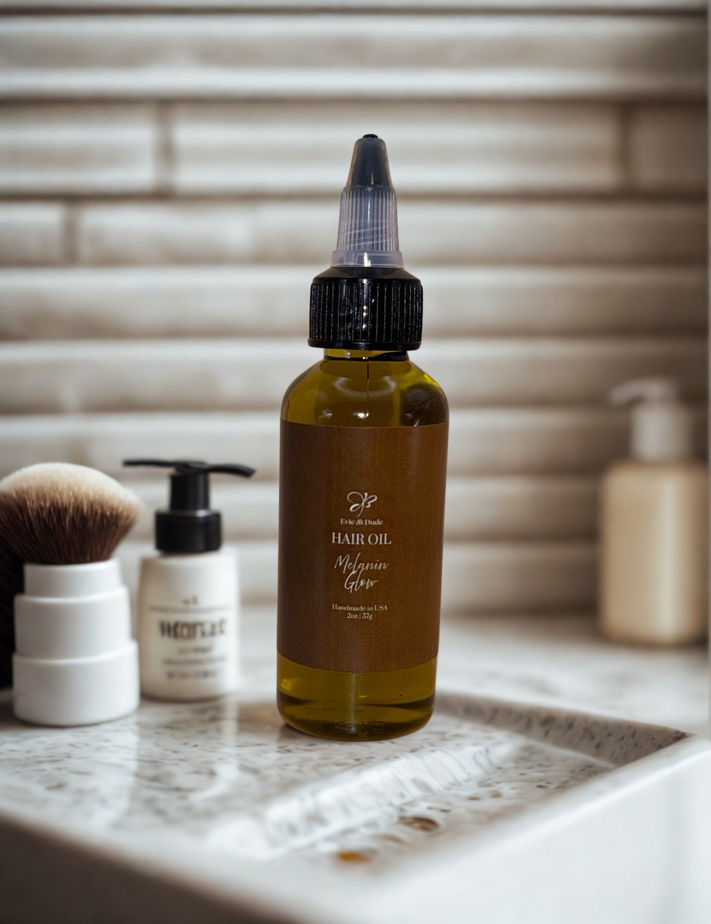 Melanin Glow Hair Oil