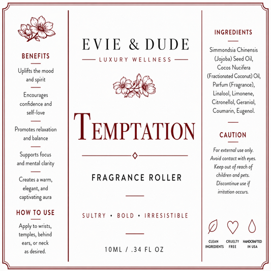 Temptation Fragrance Roller (Unisex)