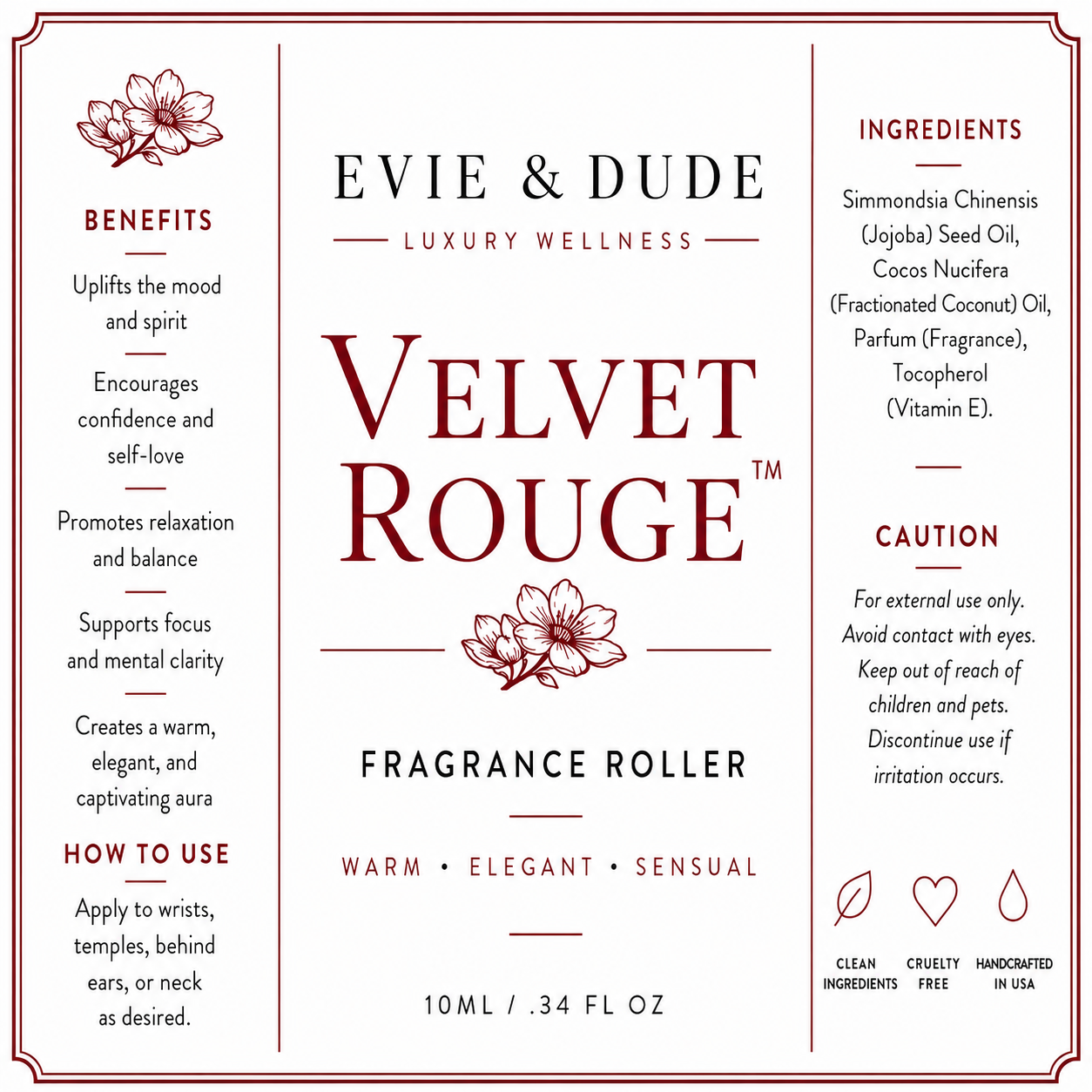 Velvet Rouge Fragrance Roller